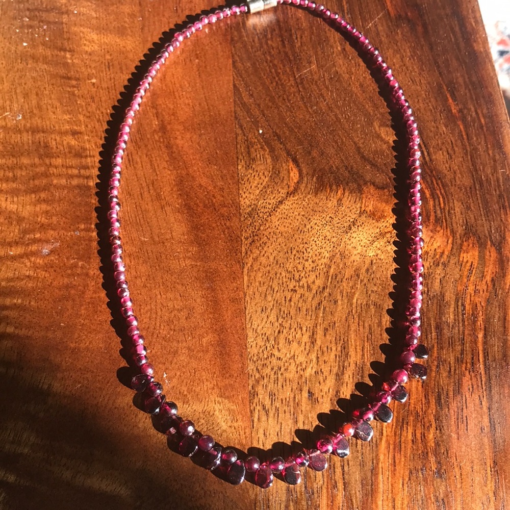Beautiful Garnet Necklace